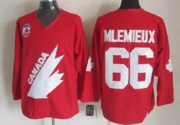 свитер хоккейный сборной Канады №66 LEMIEUX