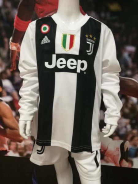 форма детская Juventus №7 RONALDO длинный рукав 2018-2019